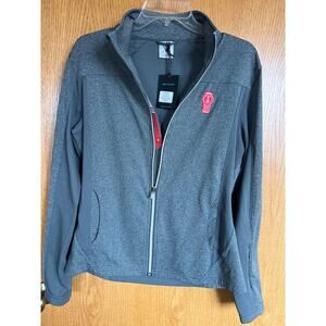 Level Wear Gray Lightweight Full zip Jacket, Kenworth Logo, Women's M